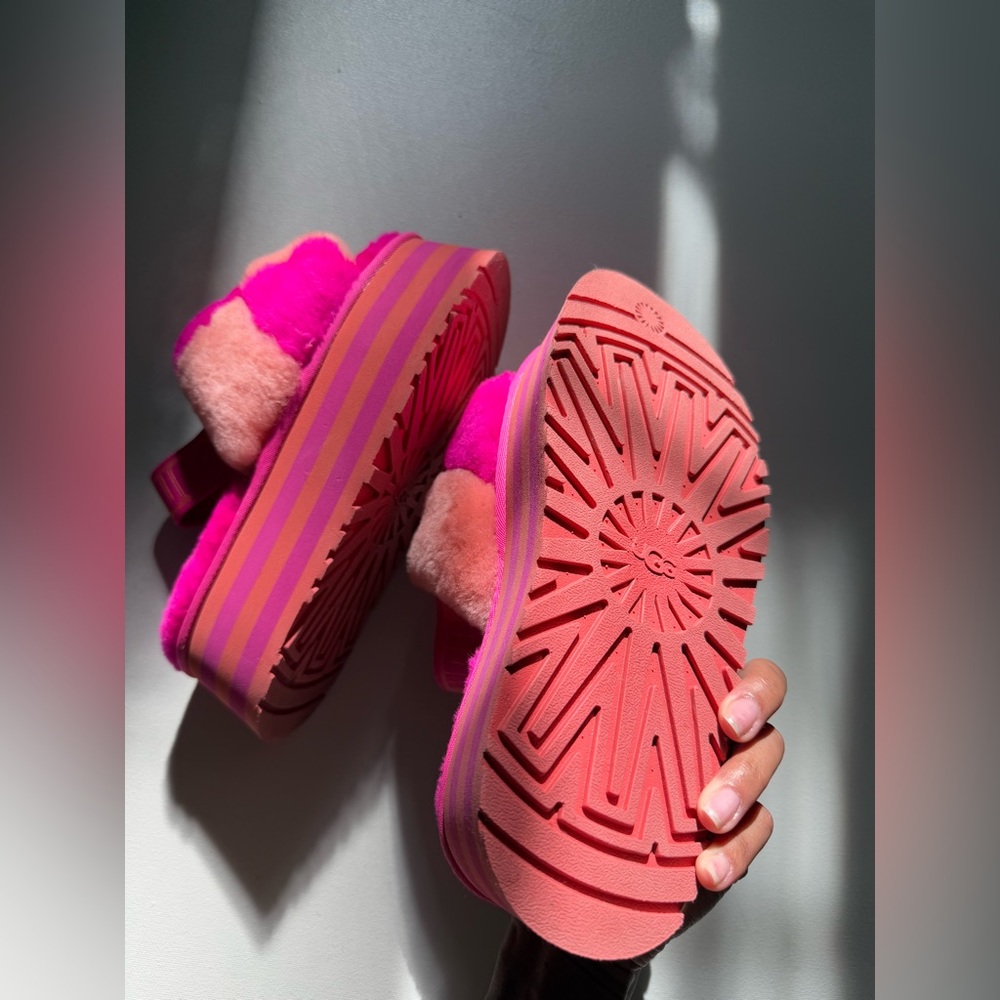 UGG - disco checkered platform slide - Picture 5 of 6